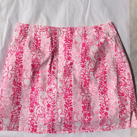 Lilly Pulitzer Vintage  Pink Skort Size 2 - Picture 2 of 6